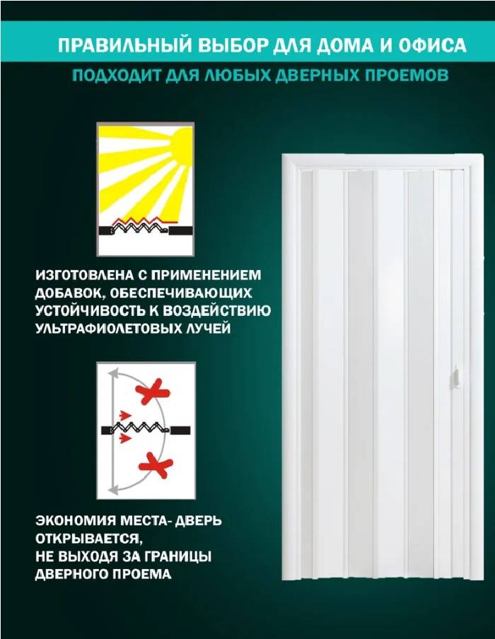 Шкаф гармошка со складными дверями: механизмы, фасады и ручки