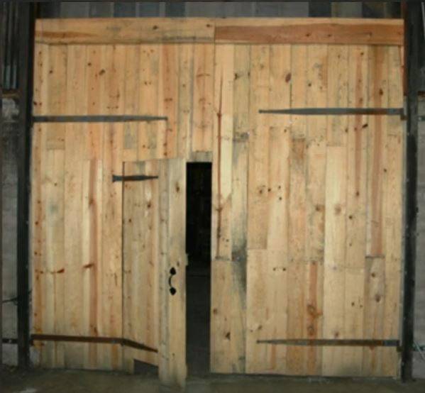 Деревянная дверь своими руками: просто, дешево и красиво | блог easy way life