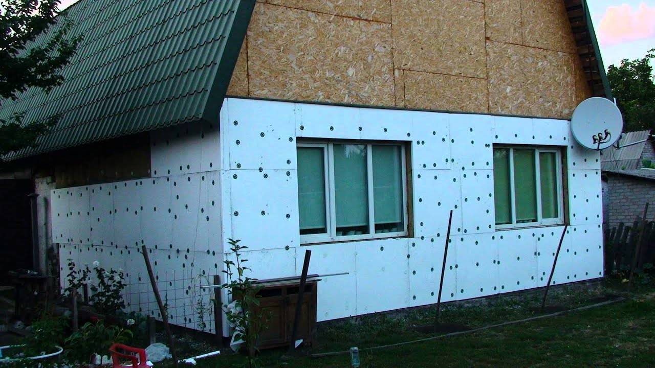 Утепление стен пенопластом своими руками: пошаговая инструкция