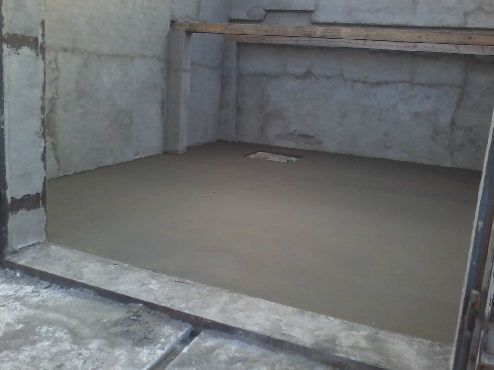 Как залить пол и стены бетоном в подвале: технология и материалы