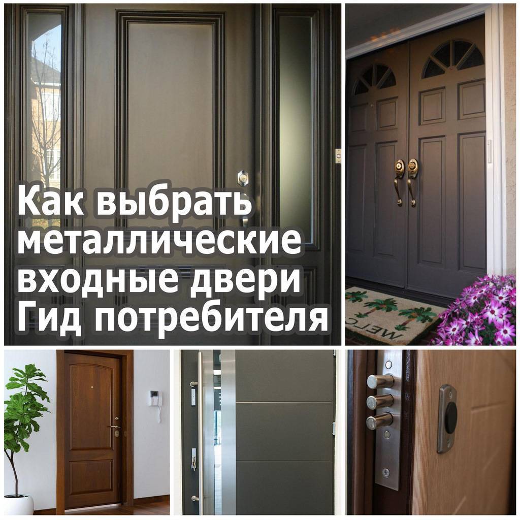 Как выбрать входные двери в квартиру - советы специалиста
