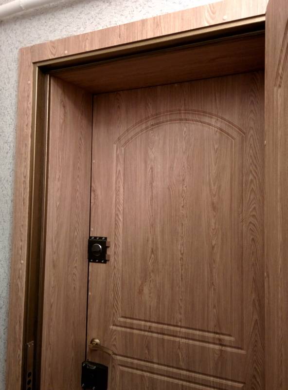 Отделка дверного проема мдф панелями: фото, видео отделки откосов входной двери своими руками