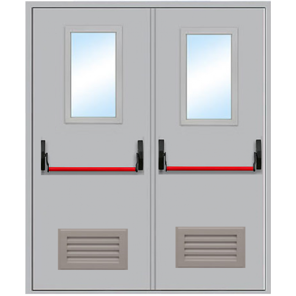 Противопожарные двери: основные виды и модификации