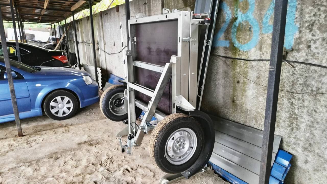 Хранение прицепа в гараже