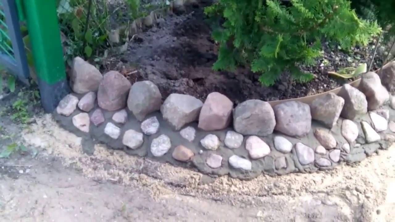 Клумбы своими руками из камней: фото, как сделать своими руками, идеи