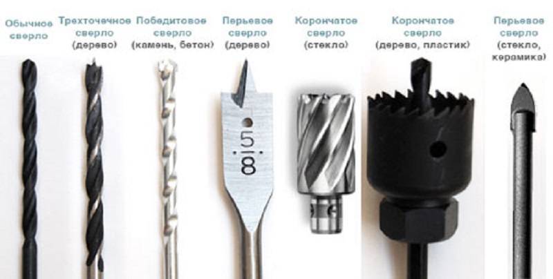 Набор кольцевых (корончатых) сверл по металлу из быстрорежущей стали.