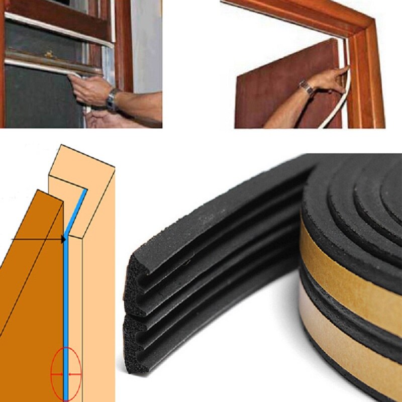Как правильно приклеить уплотнительную резинку на двери?