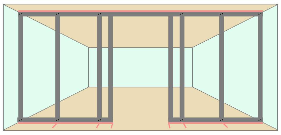 Установка двери в гипсокартонную перегородку-подробная инструкция