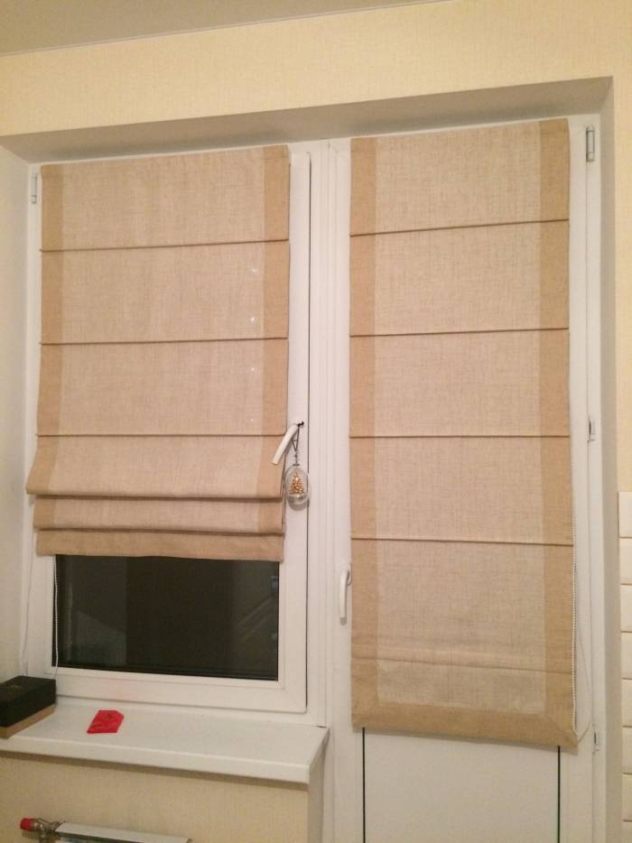 Как подобрать шторы на оконный проем с балконной дверью? - шторы