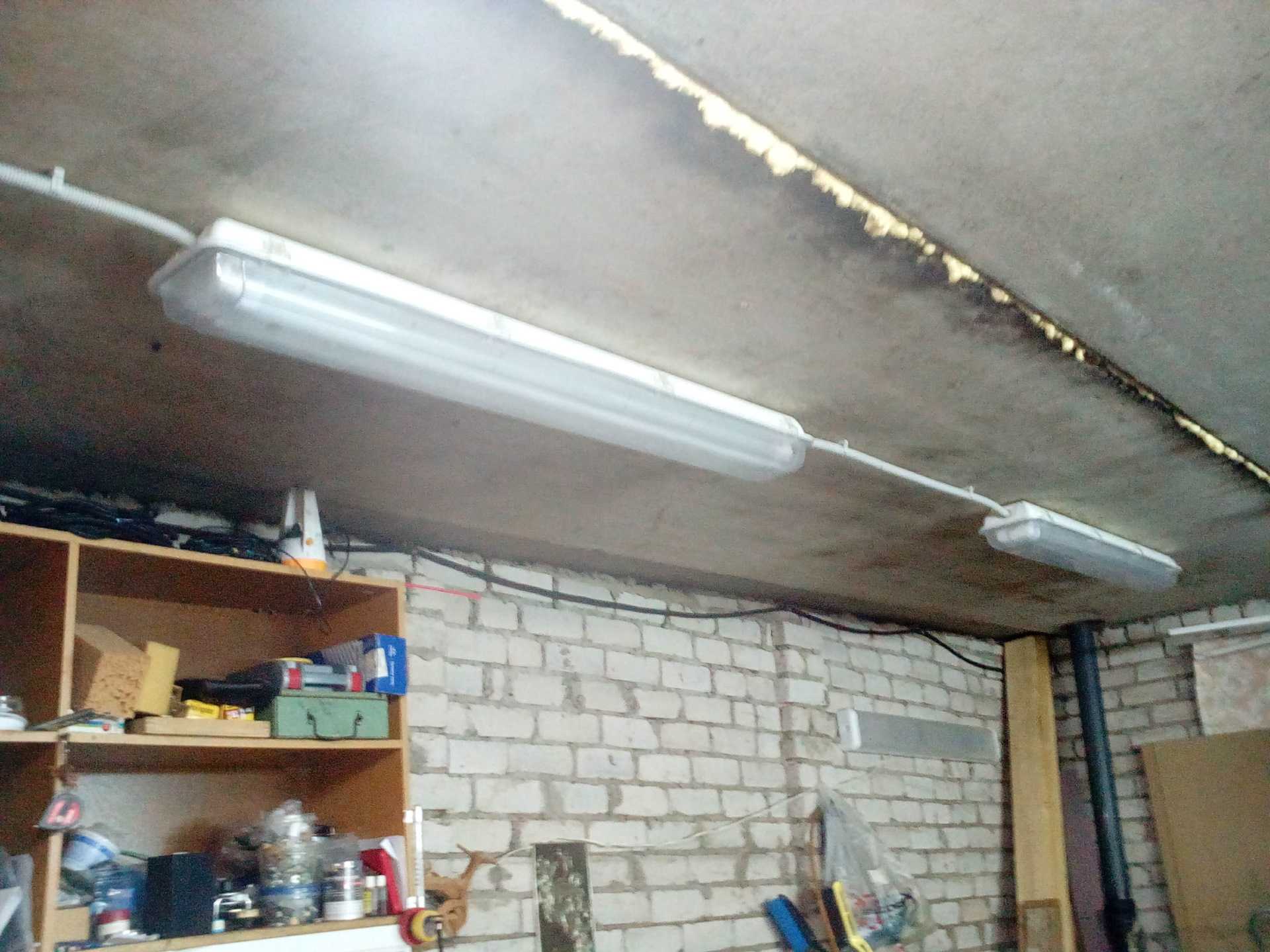 Как сделать освещение в гараже самостоятельно - 1погаражам
