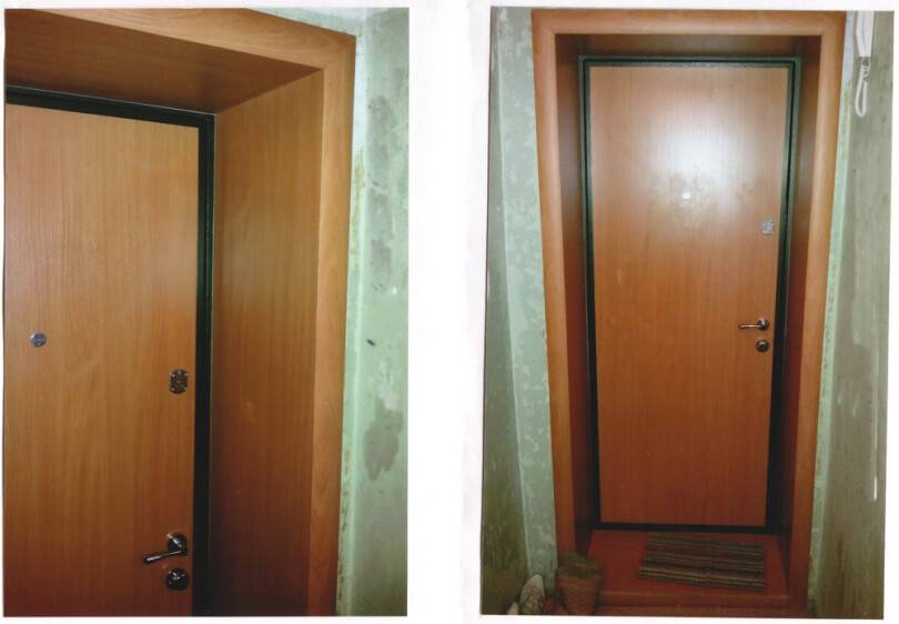 Как обшить дверь ламинатом: полная отделка, откосы своими руками и фото в интерьере