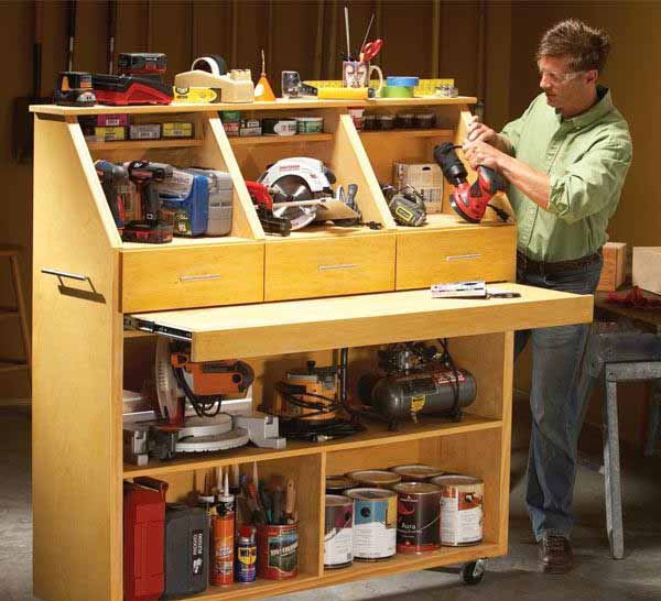 Шкаф в гараж: как сделать правильно