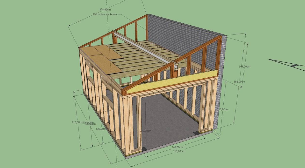 Как сделать двухэтажного гаража - планировка двухэтажного гаража