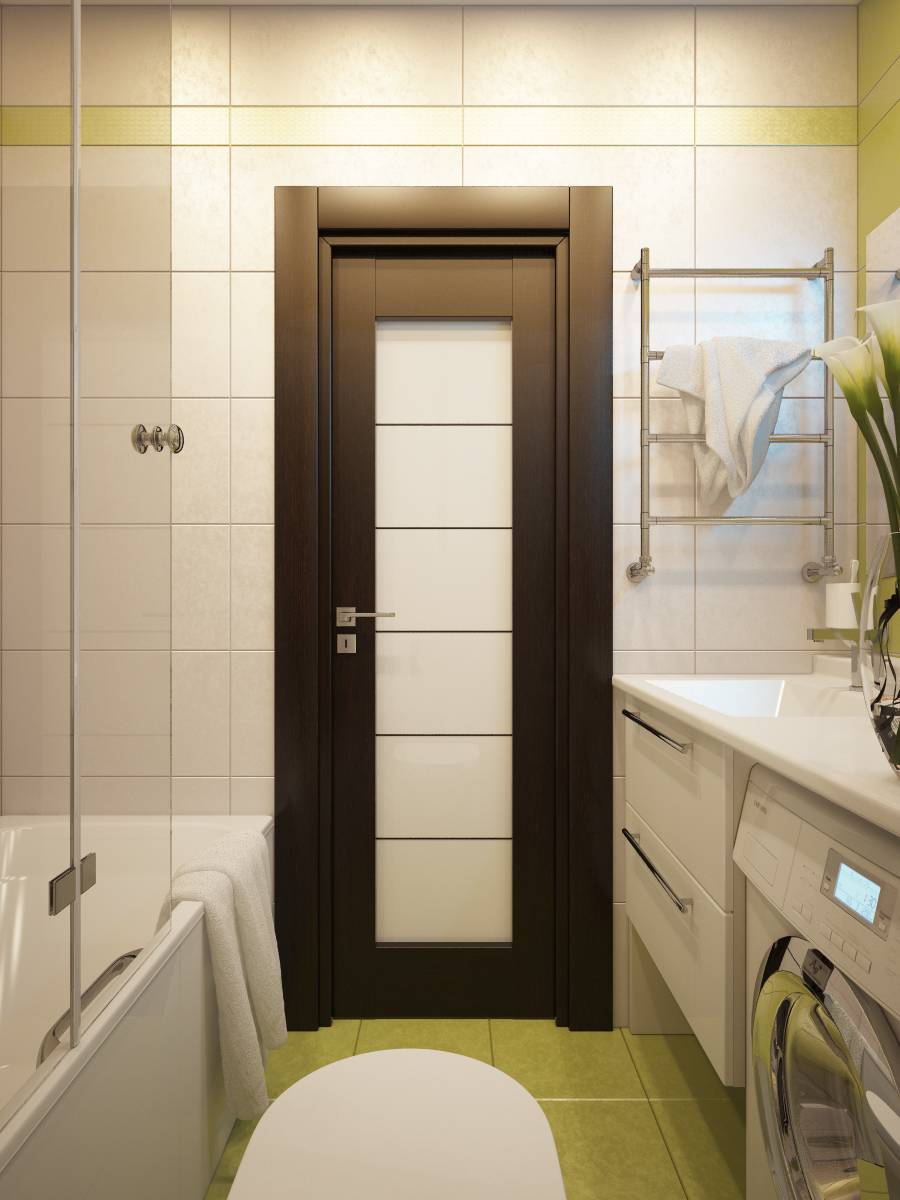 Достоинства стандартных и уникальных размеров дверей в санузел, как рассчитать параметры полотна в ванну