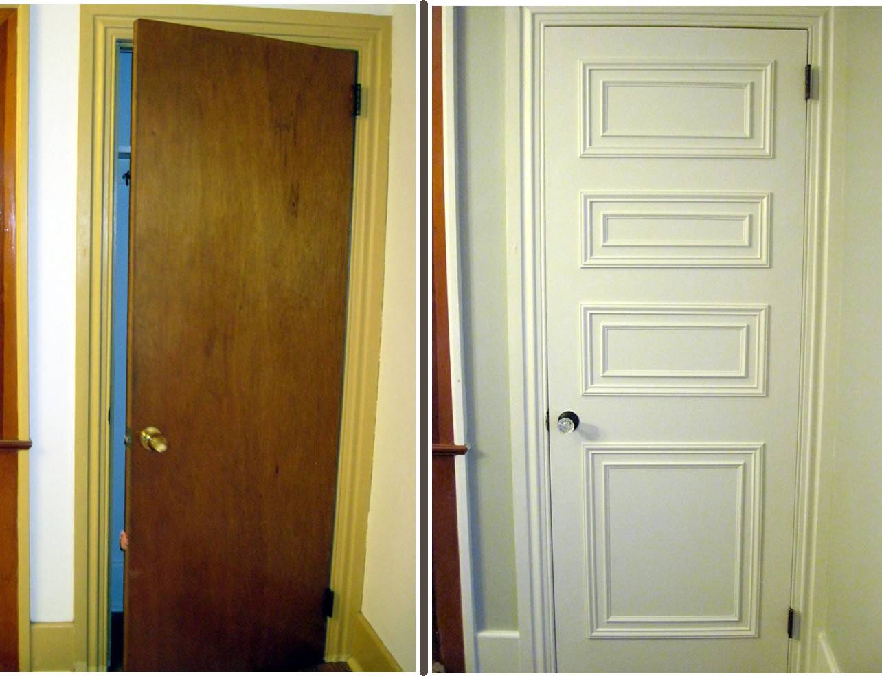 6 простых и доступных способов, как обновить старую входную дверь