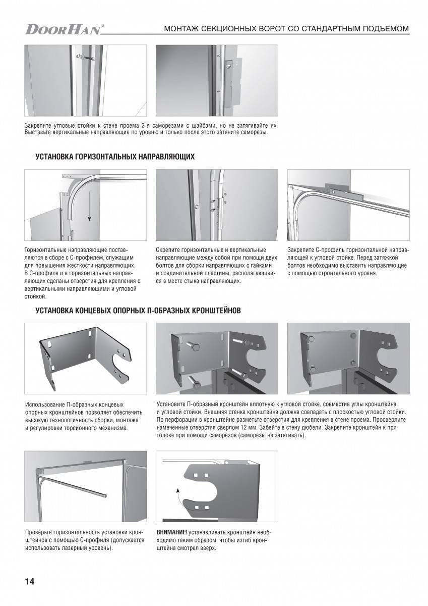 Дорхан ворота схема монтажа