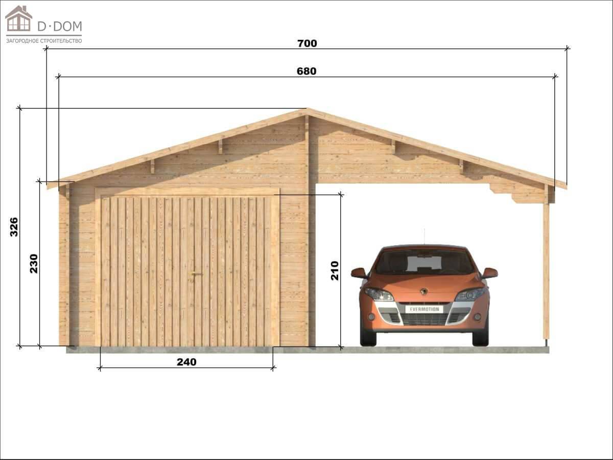 Строим каркасный гараж своими руками на даче быстро и недорого: инструкции +видео мастеров