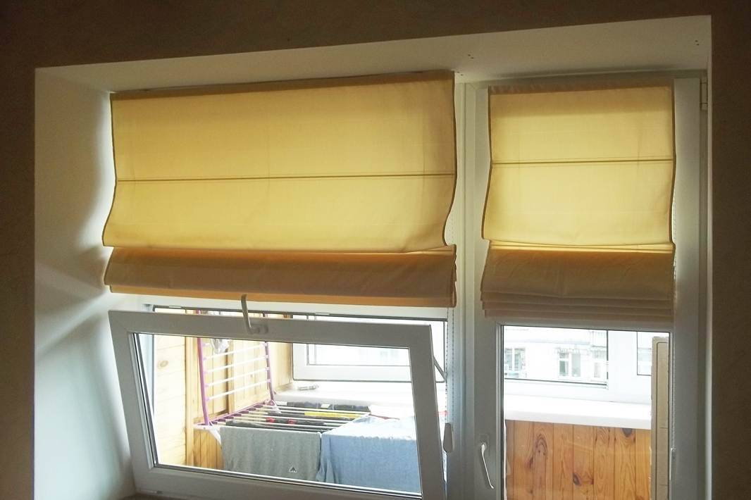 Дизайн штор для окна с балконной дверью