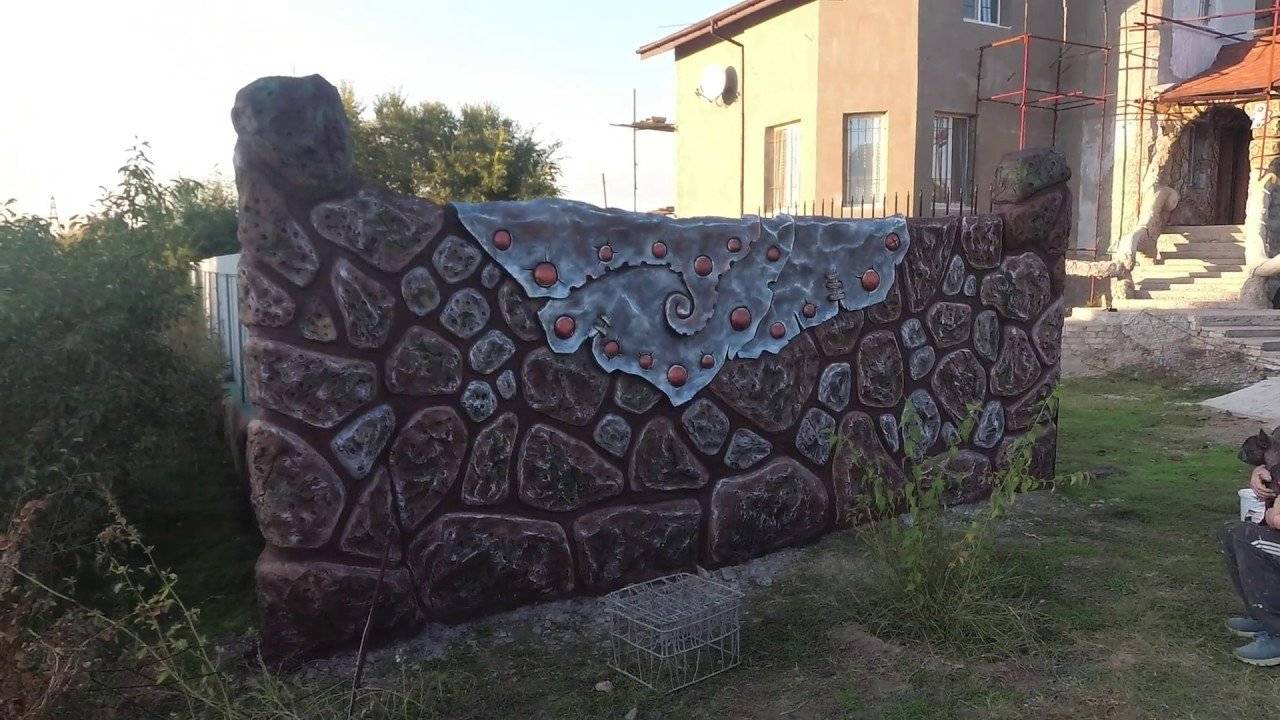 Бетонный забор своими руками: как изготовить самостоятельно