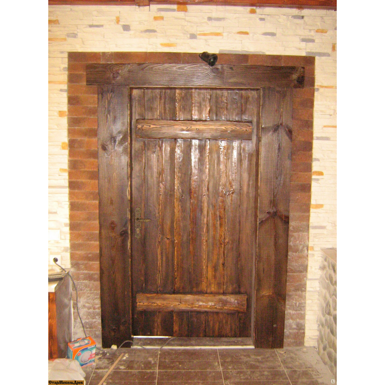 Двери под старину: способы искусственно состарить древесину | двери дома