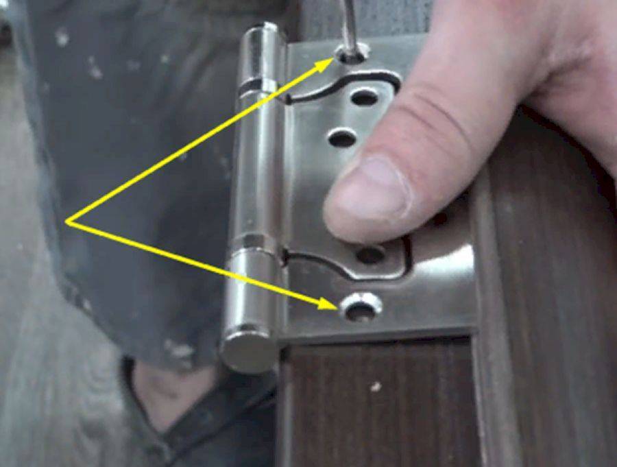 Как установить петли без врезки на двери (накладные петли без врезки)
