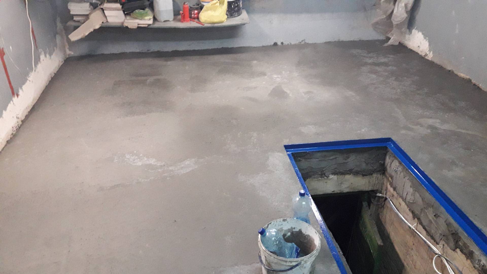 Заливка пола в гараже бетоном своими руками: пошаговая инструкция по бетонированию основания