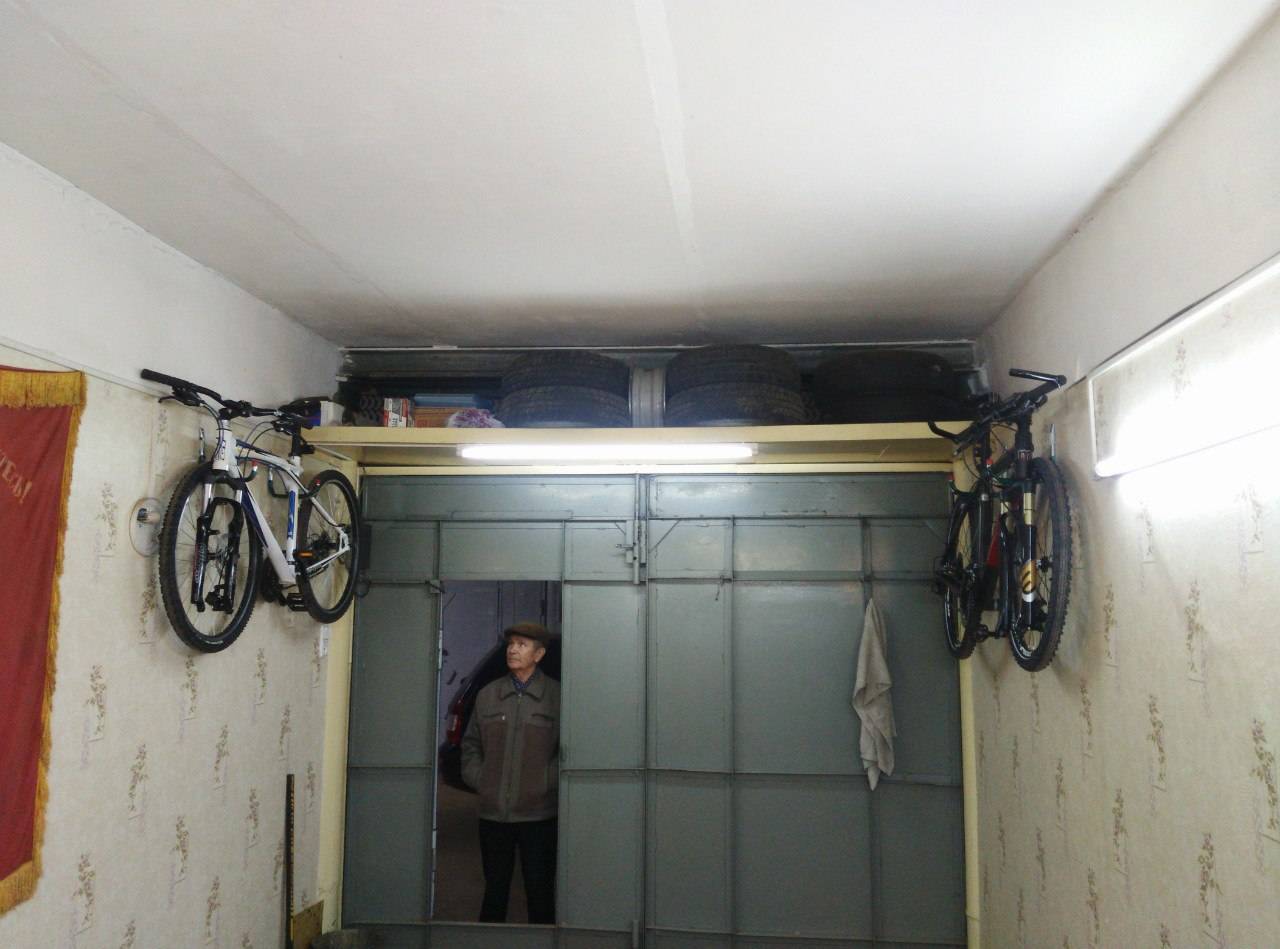 Как сделать крепление велосипеда на стену