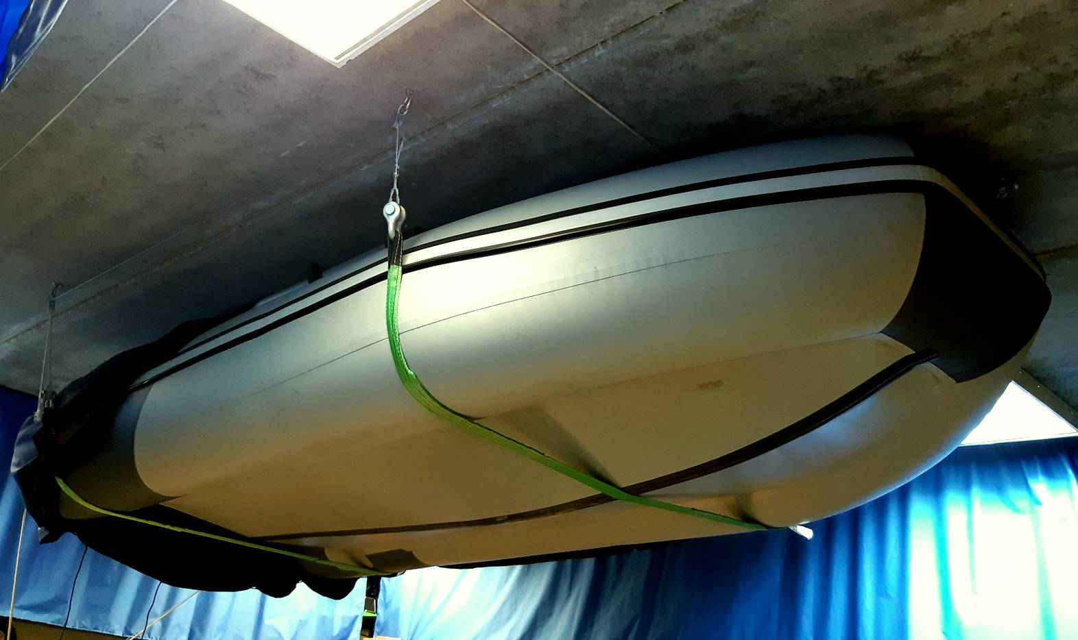 Лебедка для подъема лодки в гараже - авто журнал