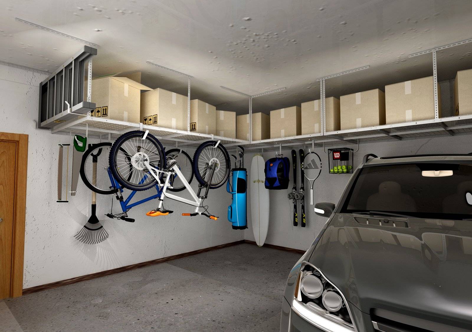 Стойка для колес – современное и удобное решение для гаража!