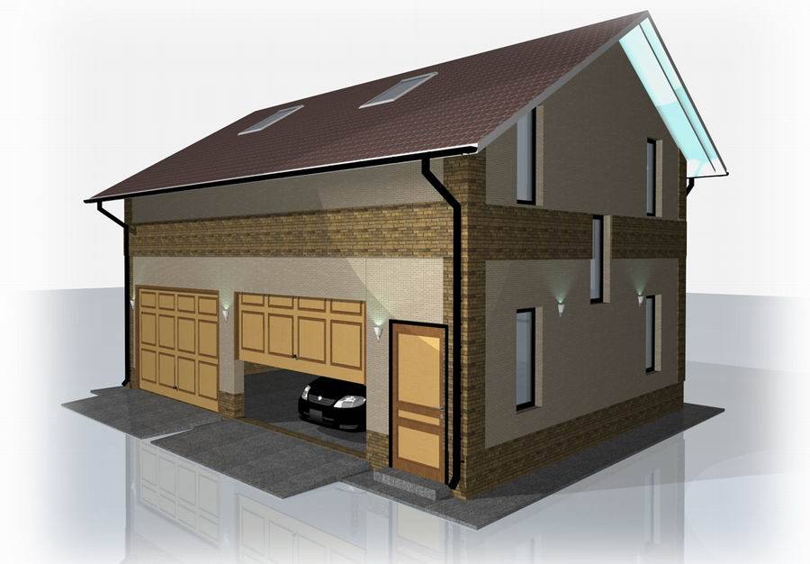Двухэтажный гараж – на что необходимо обратить внимание при строительстве