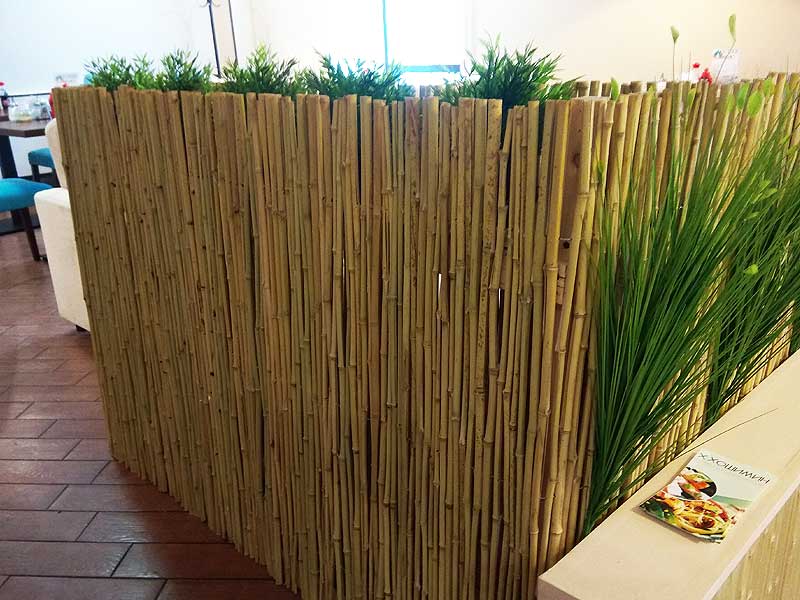 Забор из бамбука - разновидности, преимущества