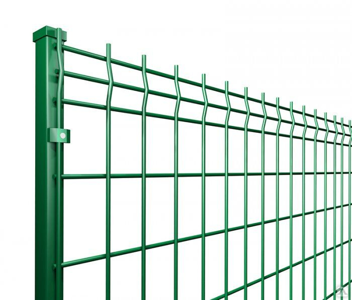 Забор 3d металлический секционный из сварной сетки, изготовление и монтаж "центросвар"
