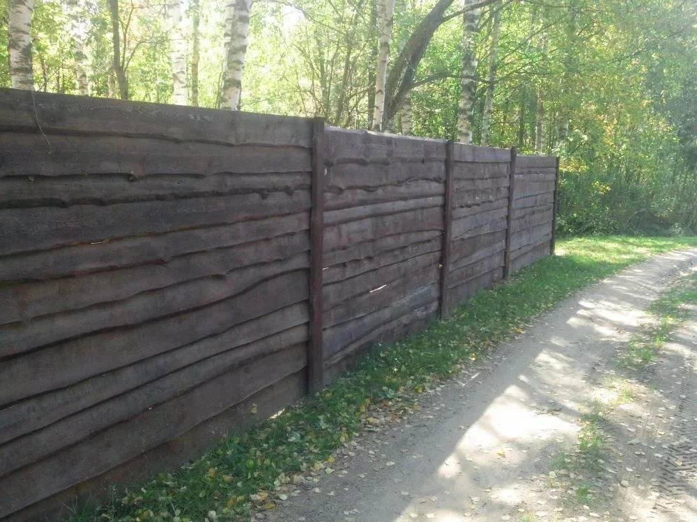 Забор из необрезной доски вертикальный - строительный журнал palitrabazar.ru