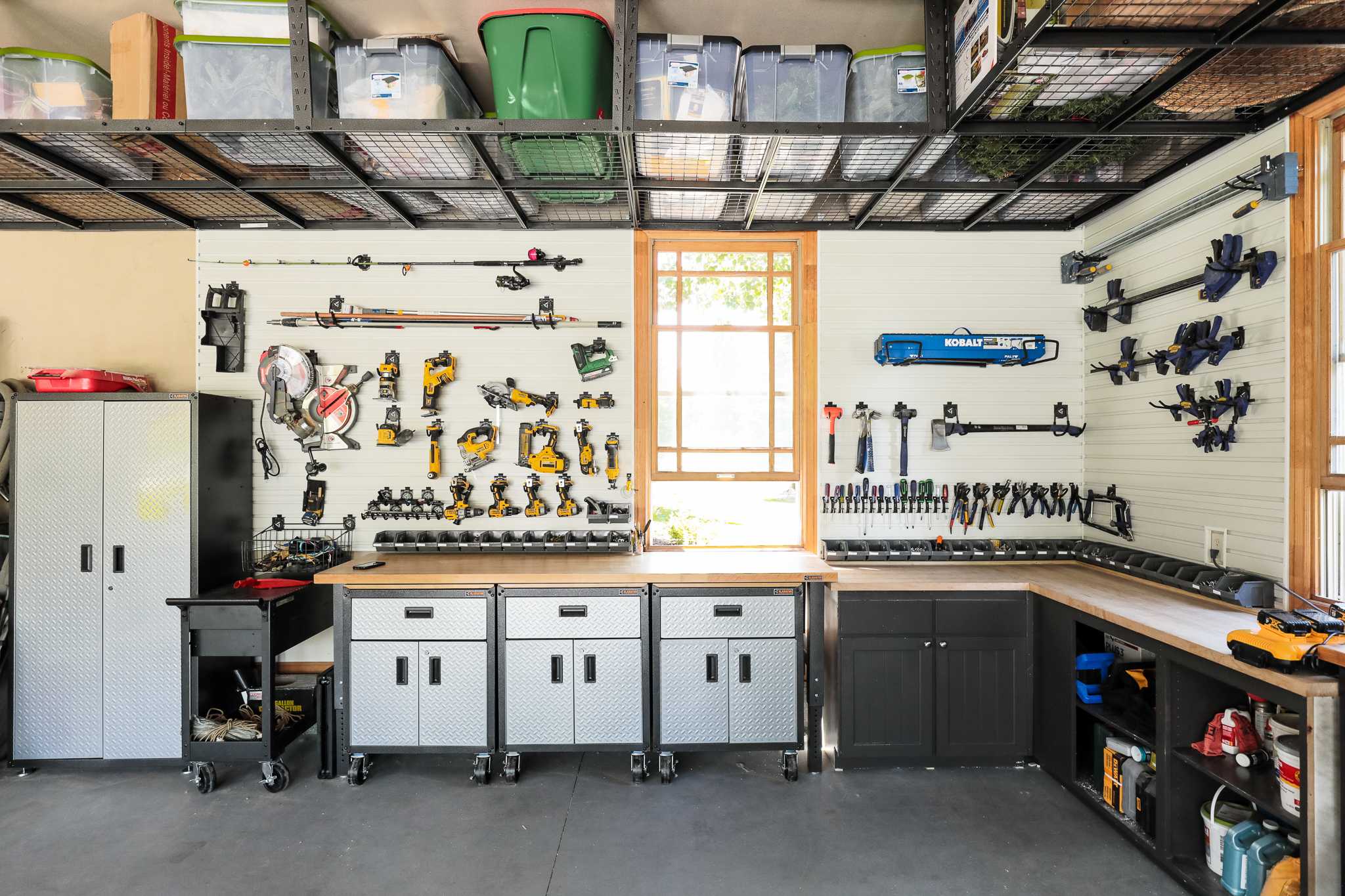 Обустройство гаража под мастерскую - 1погаражам