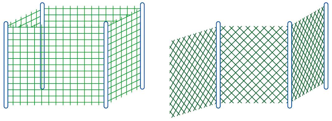 Пластиковая сетка для забора: преимущества забора из пластиковой садовой сетки