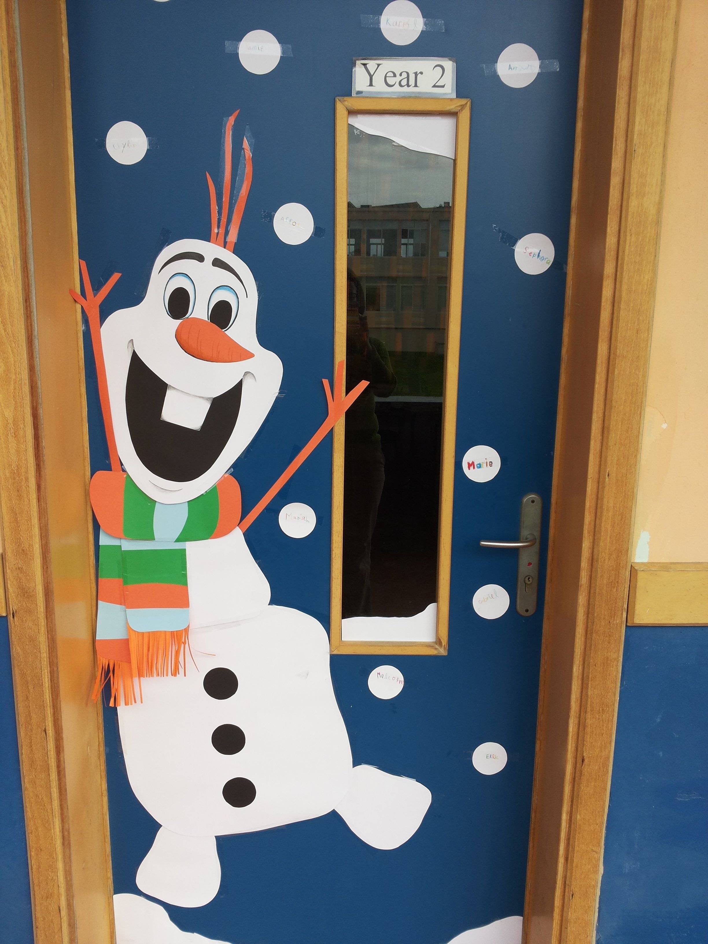 Новогоднее украшение входной двери (17 фото) | дом мечты