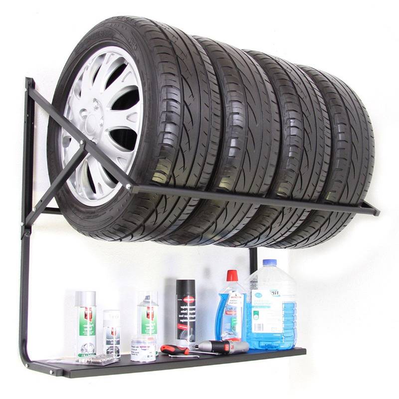 Удобное хранение в гараже: стеллажи для колес и шин своими руками. легко и просто