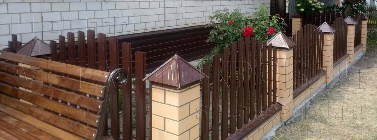 Забор для палисадника: виды, материалы изготовления, обзор популярных вариантов, фото-идеи дизайна