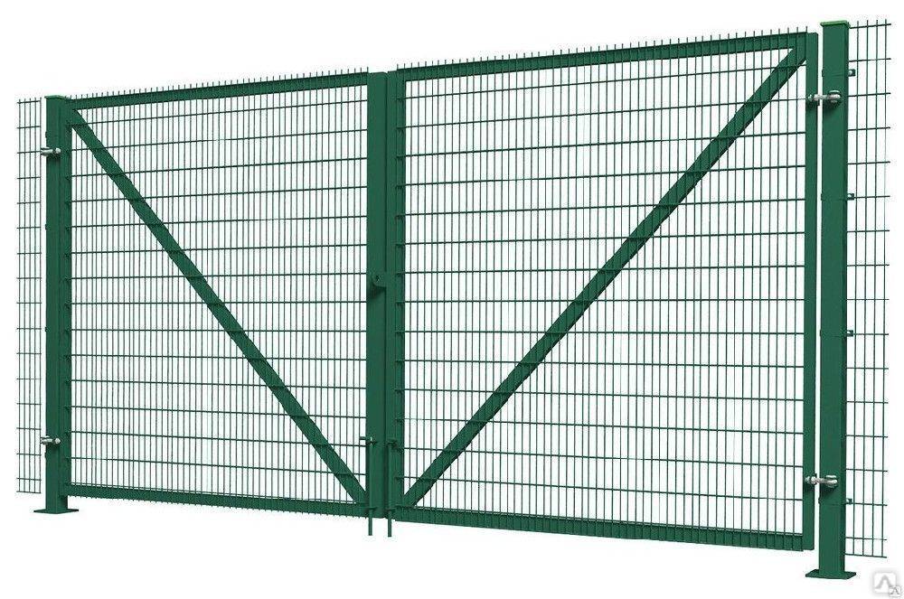 Забор из сварной сетки своими руками, пошаговая инструкция