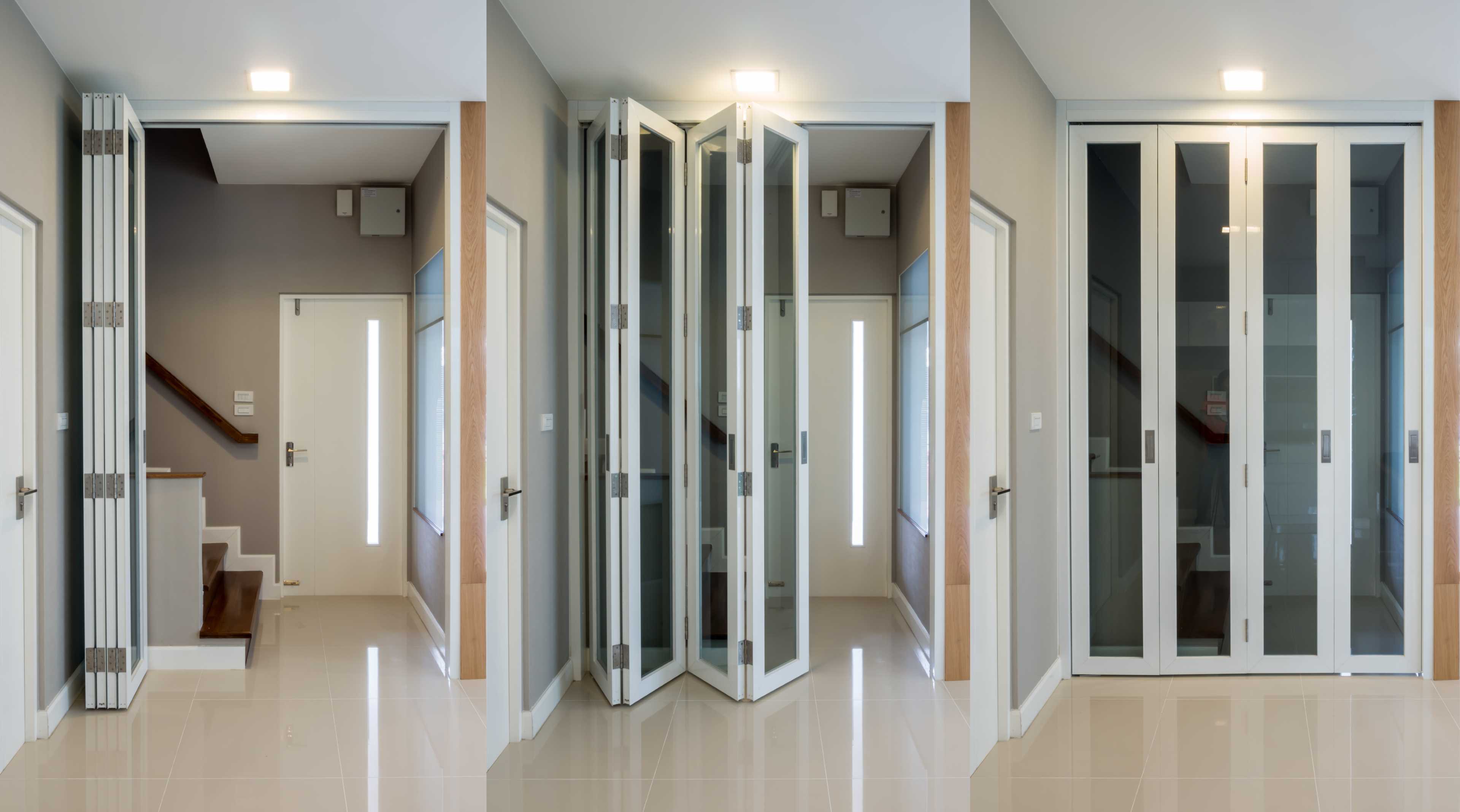 Используем зеркальные межкомнатные двери в интерьере