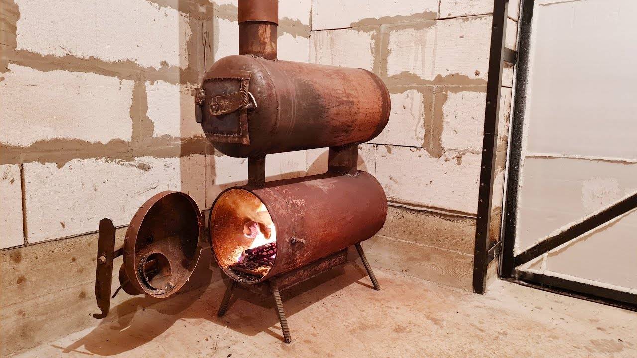 Газовая печь для гаража