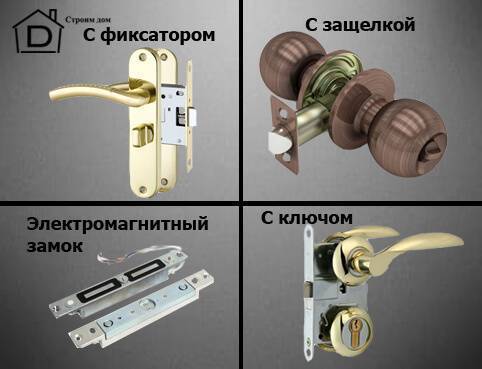 Как выбрать замки и ручки для межкомнатных дверей