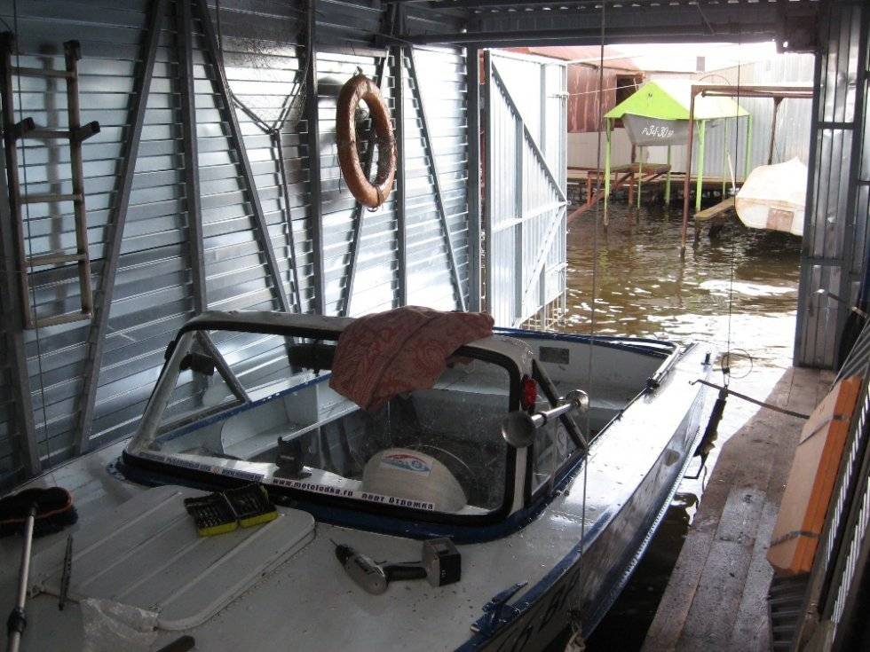 Хранение пвх лодки зимой в гараже