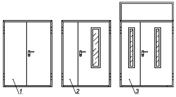 Металлические двери в тамбур. виды и описание конструкции