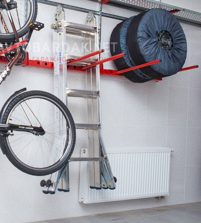 Идеи для хранения велосипедов в гараже и сарае: лучшие варианты