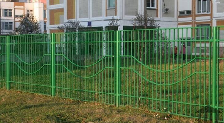 Забор для детского сада