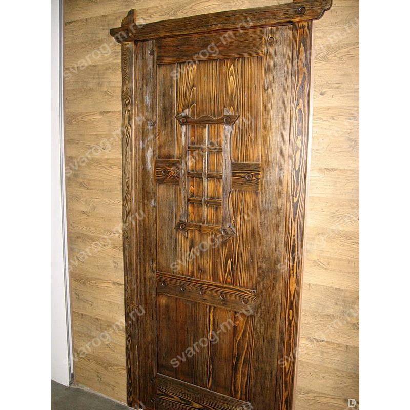 Деревянные двери под старину своими руками ⋆ прорабофф.рф