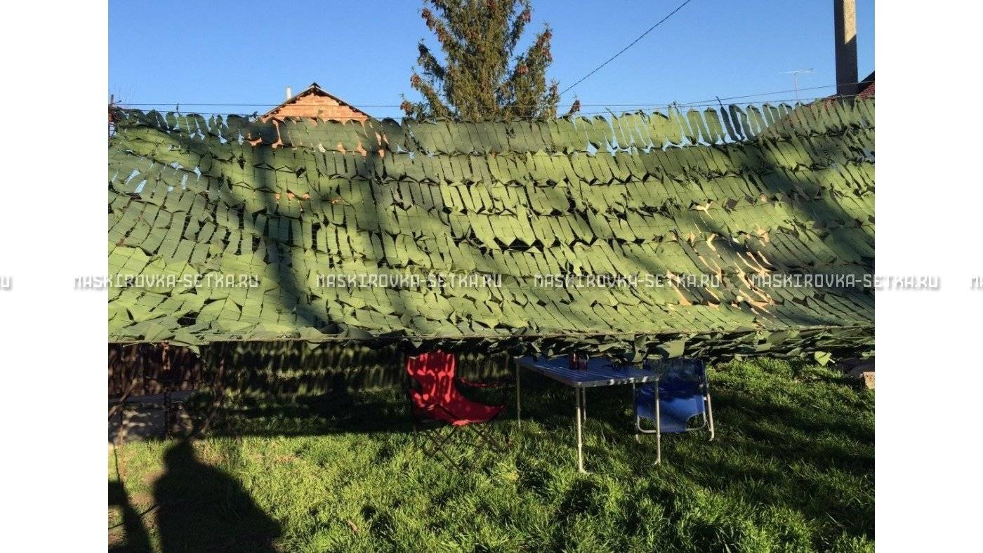 Маскировочная сетка своими руками для охоты - truehunter.ru