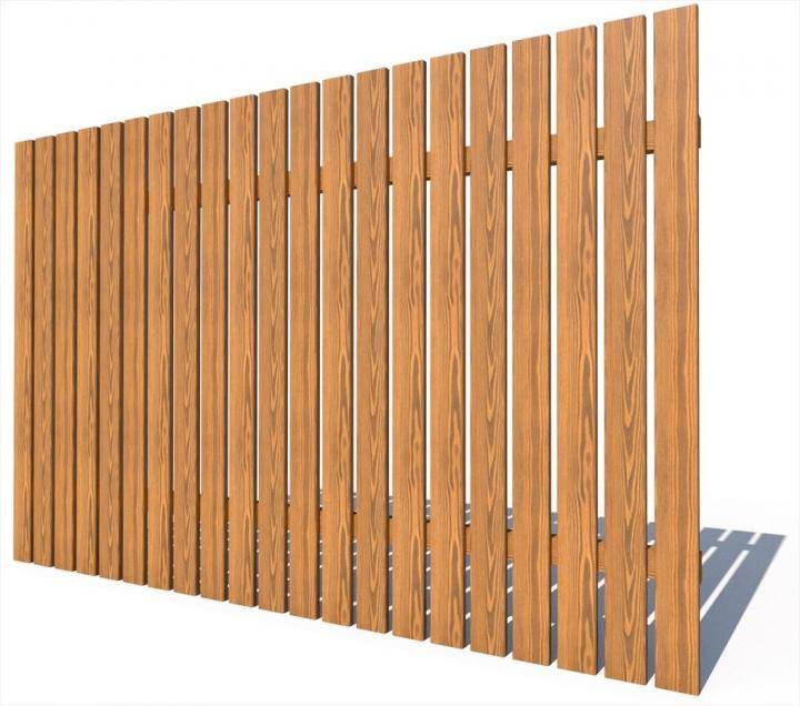 Забор из планкена: как использовать устойчивое дерево для ограды