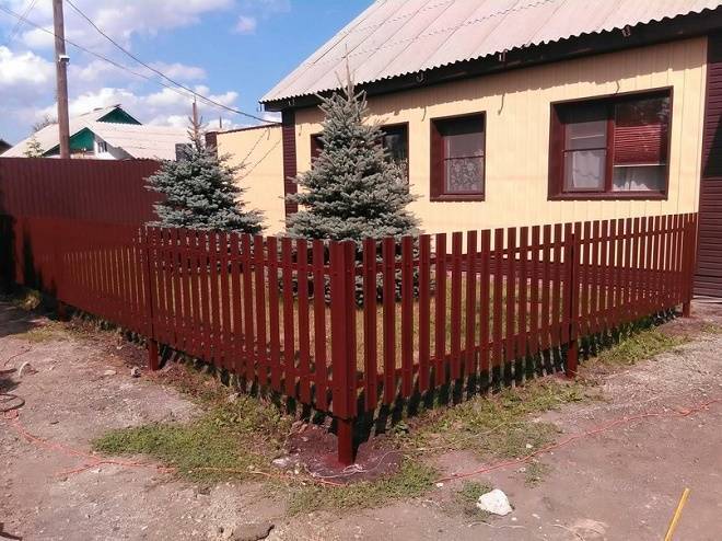 Варианты заборов для частного дома: плюсы и минусы материалов